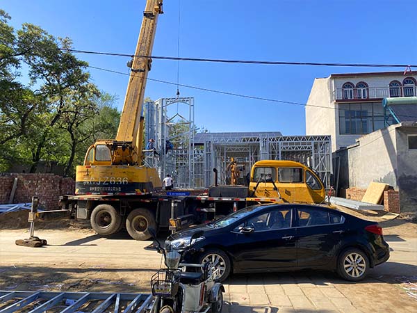 石家庄&bull;栾城施工现场