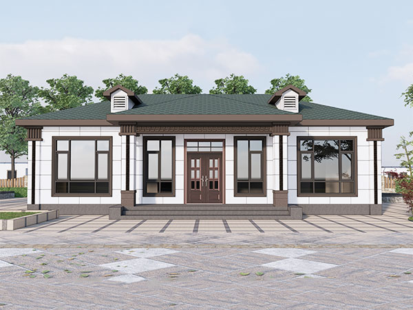 一层新中式别墅