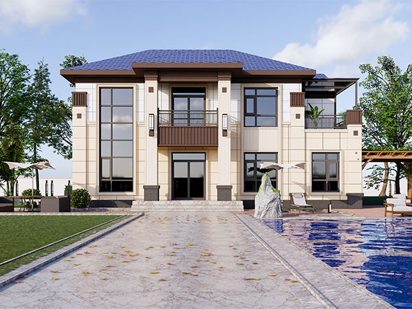 国家大力推荐装配式建筑  _轻钢别墅